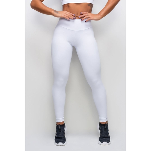 calça legging suplex branca