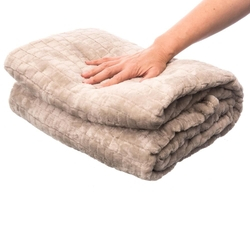 Cobertor de Casal New Cozy Grid Cinza é boa?
