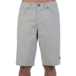 Bermuda Sarja Oakley Essential 5 Cinza Menor preço em Bermuda Sarja Oakley Essential 5 Cinza