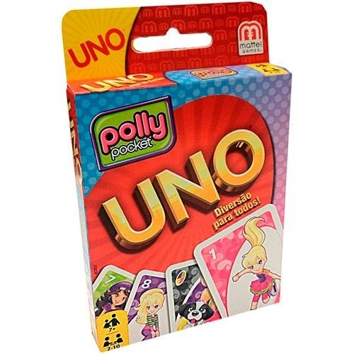 Uno Polly Cards Jogo de Cartas Para Crianças em Promoção na Americanas