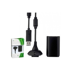 Bateria Para Controle Xbox 360 Com Cabo Carregador Menor preço em Bateria Para Controle Xbox 360 Com Cabo Carregador