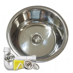 Cuba Redonda 30 cm inox 430 Tecnocuba Menor preço em Cuba Redonda 30 cm inox 430 Tecnocuba