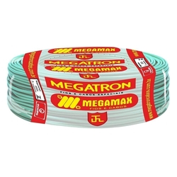 Cabo Flexível Megatron 2,5MMx100M Rolo 750V Verde Menor preço em Cabo Flexível Megatron 2,5MMx100M Rolo 750V Verde