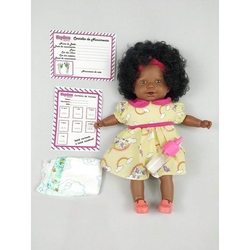 Boneca Bebê Tipo Reborn  Negra Majuzinha Enxoval- Kaydora Brinquedos é boa?
