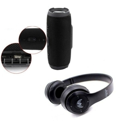 Caixa de Som Bluetooth Portatil Charge Prova d´água + Fone Bluetooth Preto é boa?