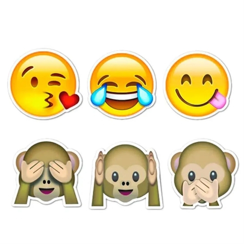Kit Decorativo Plaquinhas Carinhas Divertidas Emoji Mod 11 06 Itens Duster Em Promocao Ofertas Na Americanas