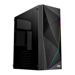 Gabinete Gamer Aigo Rainbow 2 Preto Lateral Acrilico Menor preço em Gabinete Gamer Aigo Rainbow 2 Preto Lateral Acrilico