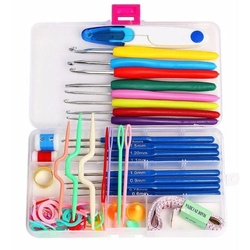 Kit 16 agulhas de croche e Acessorios e Estojo é boa?