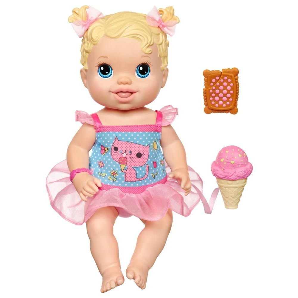 Boneca Baby Alive Sorvertinho Magico Loira Baby Alive Loira :  : Brinquedos e Jogos