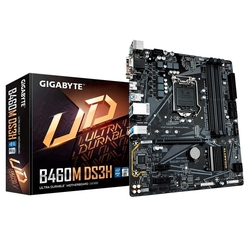 Placa Mae Gigabyte B460M DS3H LGA1200 DDR4 HDMI mATX Menor preço em Placa Mae Gigabyte B460M DS3H LGA1200 DDR4 HDMI mATX