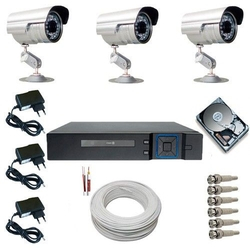 Kit Sistema de Monitoramento Completo 3 Câmeras Segurança Infravermelho HD 250 GB é boa?