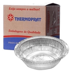 Marmitex aluminio n 8 Thermoprat 850ml maquina (312) 100un Menor preço em Marmitex aluminio n 8 Thermoprat 850ml maquina (312) 100un