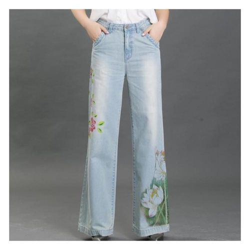 calça perna larga