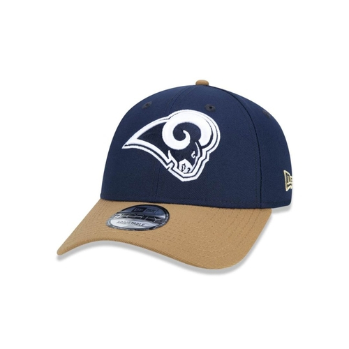New Era 9 FORTY NFL Los Angeles Rams Blu LA LEGA curvi picco Strapback Cap
