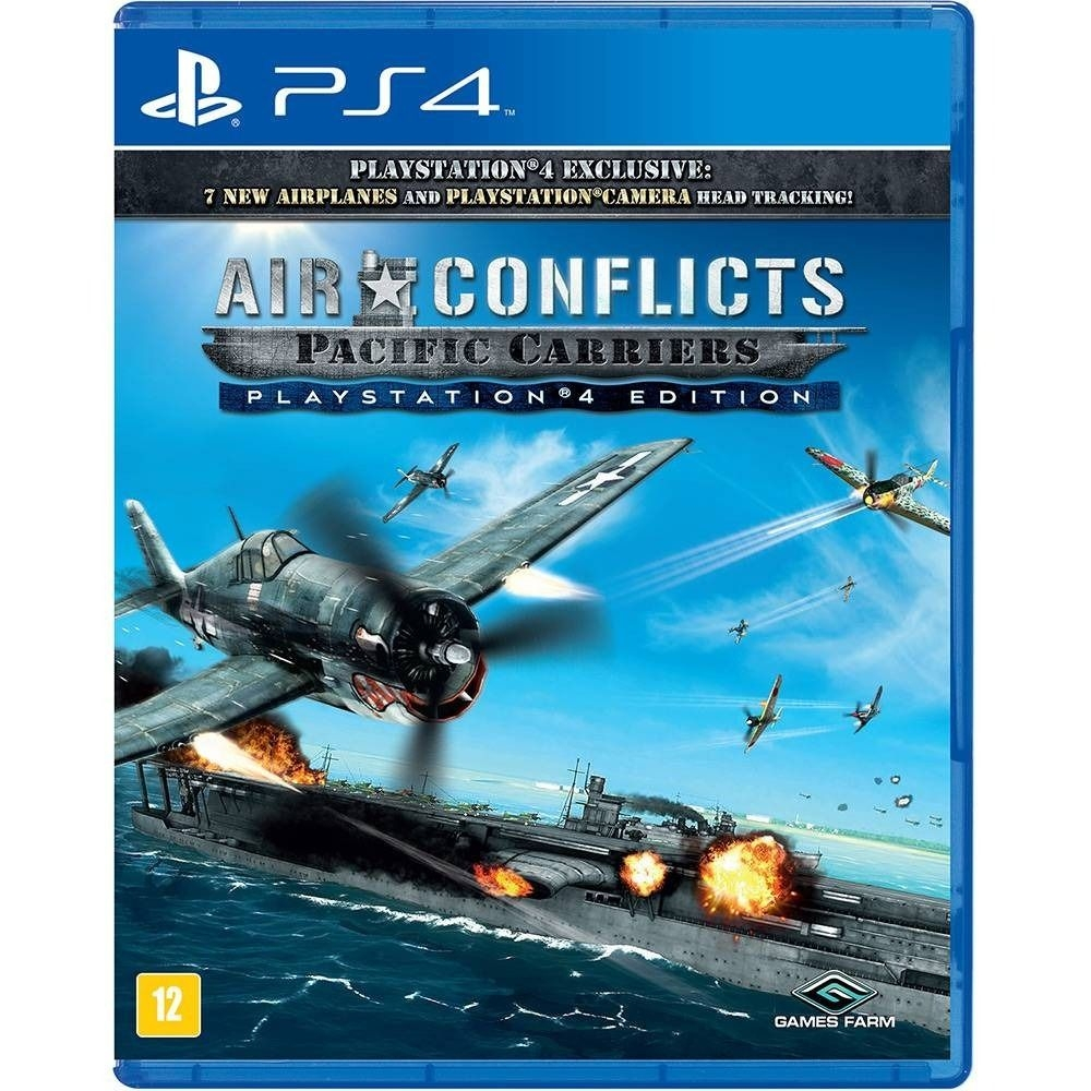 Air Conflicts Pacific Carriers - Ps3 (Seminovo) - Arena Games - Loja Geek