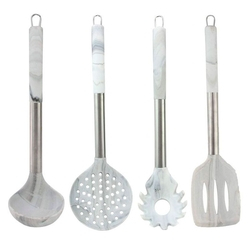 Jogo Utensílios de Cozinha Silicone e Cabo de Aço 4 Peças é boa?
