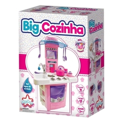 Cozinha Infantil Com Acessórios Pia Sai Água Big Star é boa?