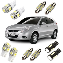 Kit Lâmpada Led Jac J3 Luz Xenon Pingo Teto Placa Ré é boa?