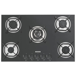 Cooktop Tramontina a Gás Bivolt Glass Brasil 5GGTRI70 - 94708/502 Menor preço em Cooktop Tramontina a Gás Bivolt Glass Brasil 5GGTRI70 - 94708/502