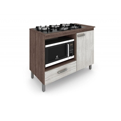 Balcão Cooktop Multiuso Roma Moveis Sul Terraza Arena Menor preço em Balcão Cooktop Multiuso Roma Moveis Sul Terraza Arena