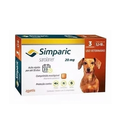 Simparic 20Mg 5 A 10Kg 3 Comprimidos é boa?