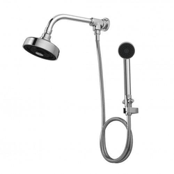 Chuveiro com Tubo Standard de Parde Aqcua Plus com Desviador Universal e Ducha Manual Max Cromado Menor preço em Chuveiro com Tubo Standard de Parde Aqcua Plus com Desviador Universal e Ducha Manual Max Cromado