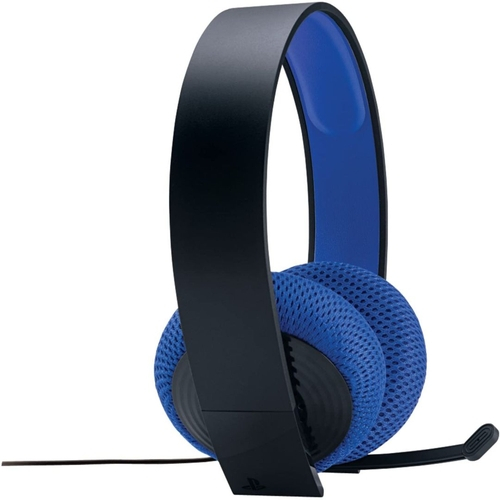 Headset Playstation Silver Wired Stereo Preto Azul em Promocao na Americanas