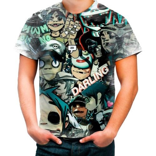 camisas de banda de rock