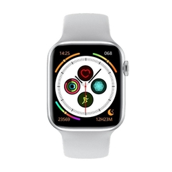 Smartwatch W26 Iwo Série 6 44Mm Atende Recebe Chamada Branco Menor preço em Smartwatch W26 Iwo Série 6 44Mm Atende Recebe Chamada Branco