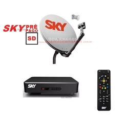antena sky Menor preço em antena sky