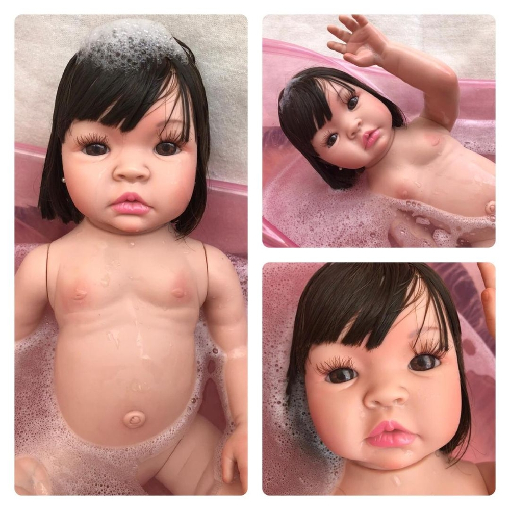 Bebê Menina Real Realista Reborn Perolas Barata Princesa