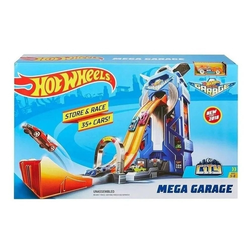 Garagem Hot Wheels - Mega City Garage 50 Playset