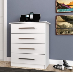 Cômoda 4 Gavetas Rodial Branco é boa?