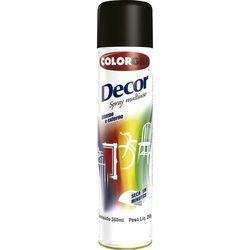 Tinta Spray Decor Azul Médio 360ml - Colorgin Menor preço em Tinta Spray Decor Azul Médio 360ml - Colorgin