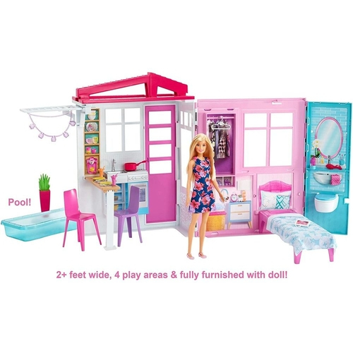 casa maletín de barbie