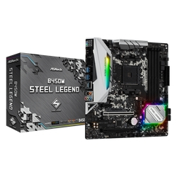 Placa Mãe AsRock B450M Steel Legend AM4 - 90-MXB9Y0-A0UAYZ Menor preço em Placa Mãe AsRock B450M Steel Legend AM4 - 90-MXB9Y0-A0UAYZ