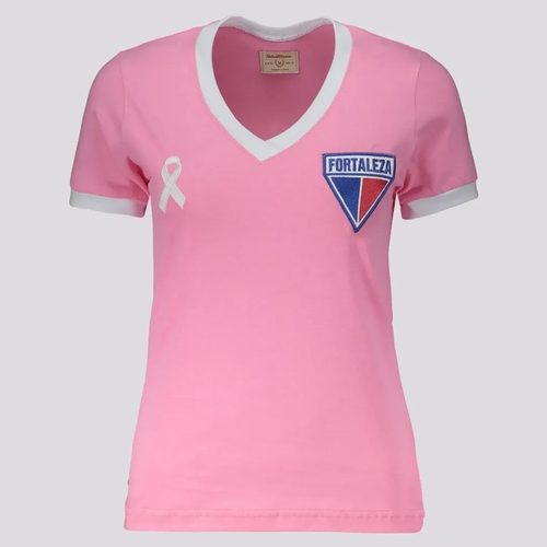 camisa rosa do fortaleza