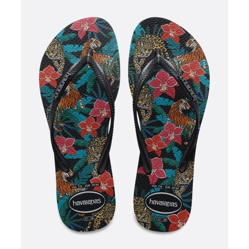 sandália havaianas slim tropical feminina