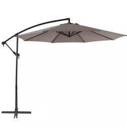 Ombrelone Suspenso Sunfit 3 Metros, Marrom Menor preço em Ombrelone Suspenso Sunfit 3 Metros, Marrom