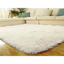 Tapete Sala Quarto Felpudo Peludo e Macio Shaggy 2,00 x 1,40 m Branco Menor preço em Tapete Sala Quarto Felpudo Peludo e Macio Shaggy 2,00 x 1,40 m Branco