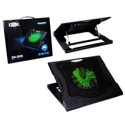 Base para notebook com cooler 6 níveis USB DX-005 DEX é boa?