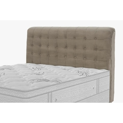 Cabeceira Para Cama Box Casal Dama 1440mm - Suede Marrom Taupe - Simbal Menor preço em Cabeceira Para Cama Box Casal Dama 1440mm - Suede Marrom Taupe - Simbal