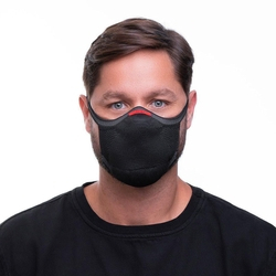 Máscara Knit Fiber De Proteção Reutilizável Preto G Menor preço em Máscara Knit Fiber De Proteção Reutilizável Preto G