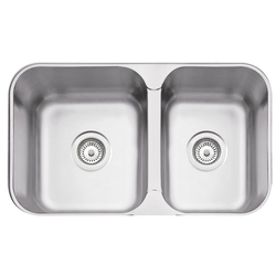 Cuba de embutir/sobrepor Tramontina Isis 2C 34-28 BS em Aço Inox acetinado 69x40 com 2 Cubas Menor preço em Cuba de embutir/sobrepor Tramontina Isis 2C 34-28 BS em Aço Inox acetinado 69x40 com 2 Cubas