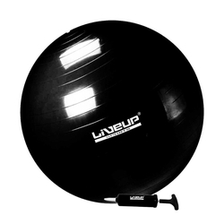 Bola Suiça Premium- 65Cm - Preta Live Up Menor preço em Bola Suiça Premium- 65Cm - Preta Live Up