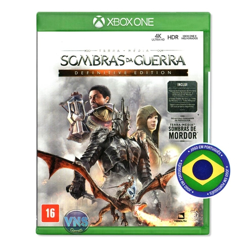 Sombras da Guerra - Definitive Edition - Xbox One