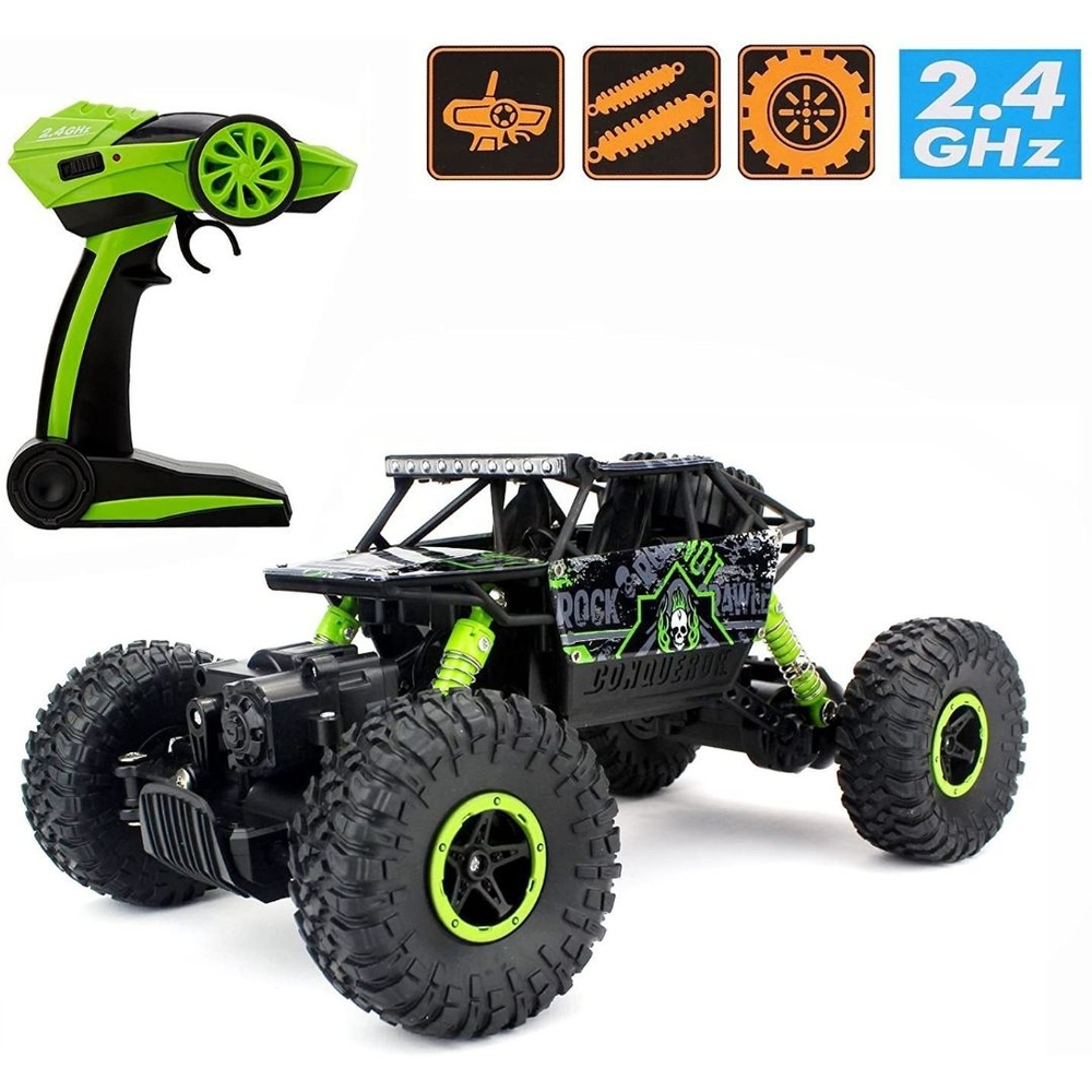 Carrinho Remoto Controle 4Ch 4X4 Off Road Truck