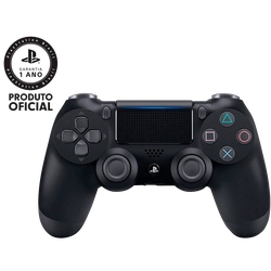 Controle sem Fio Dualshock 4 Sony PS4 - Preto Menor preço em Controle sem Fio Dualshock 4 Sony PS4 - Preto