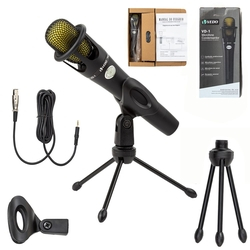 Kit Microfone Estúdio Condensador Profissional BM800 VEDO VD-1 é boa?