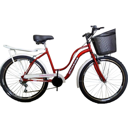Bicicleta aro 26 galileus retro 6 marchas modelo novo Clearance